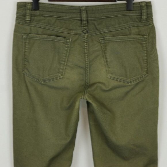 Prana Kayla Women's Size 4 Green Mid Rise Stretch Skinny Jeans - Picture 4 of 8